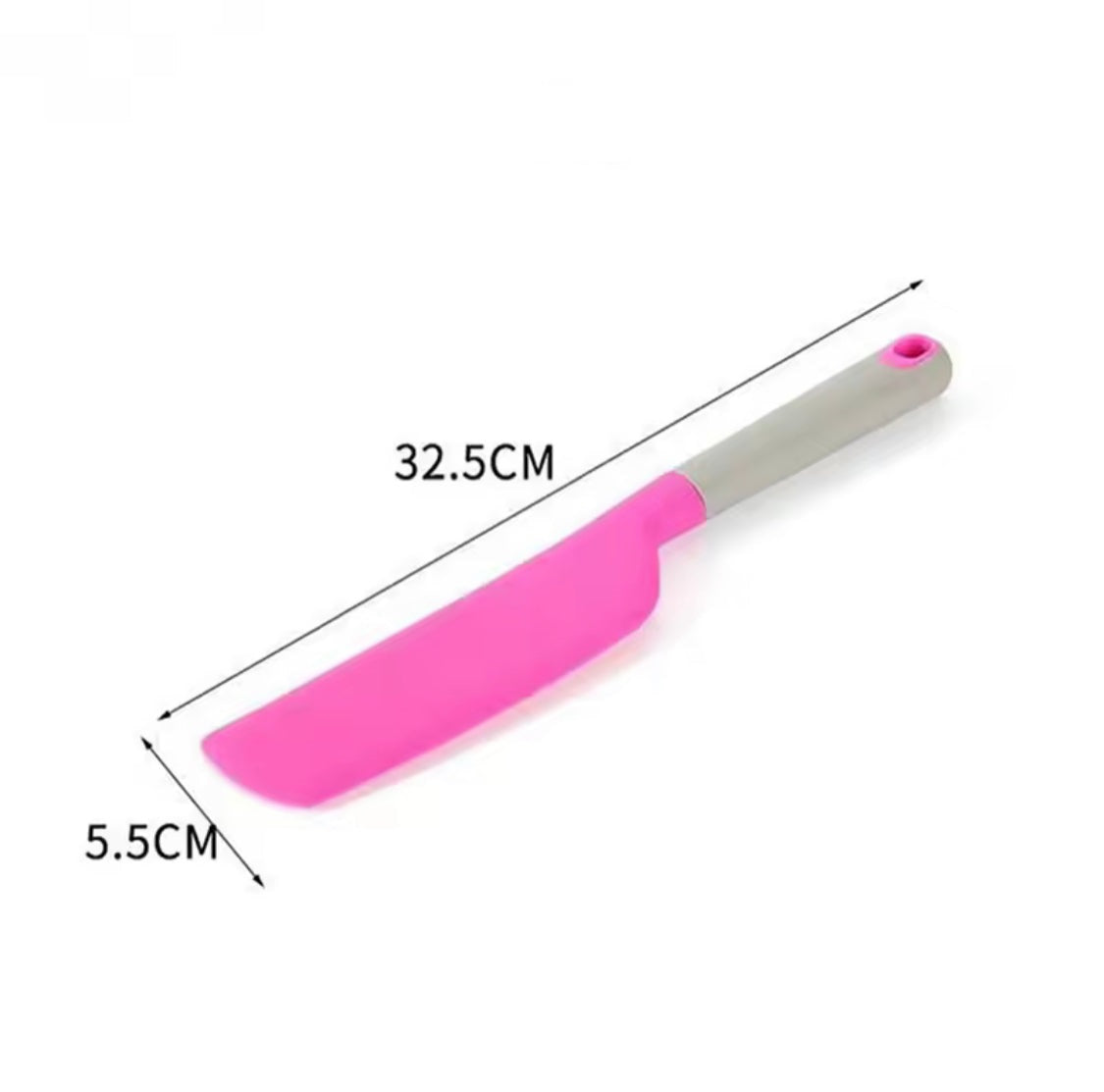 Heat Resistant Silicone Baking Spatula – Non Stick Mixing Scraper
