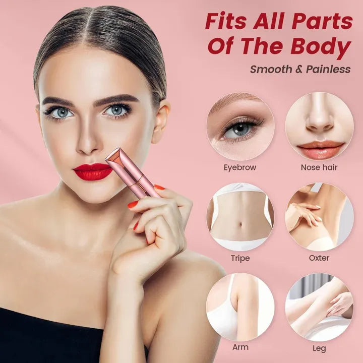 Portable Rechargeable Facial Hair Remover & Trimmer