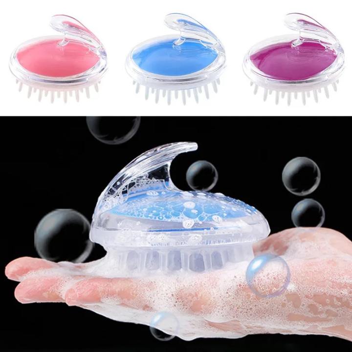 Soft Silicone Hair Scalp Massager & Shampoo Brush