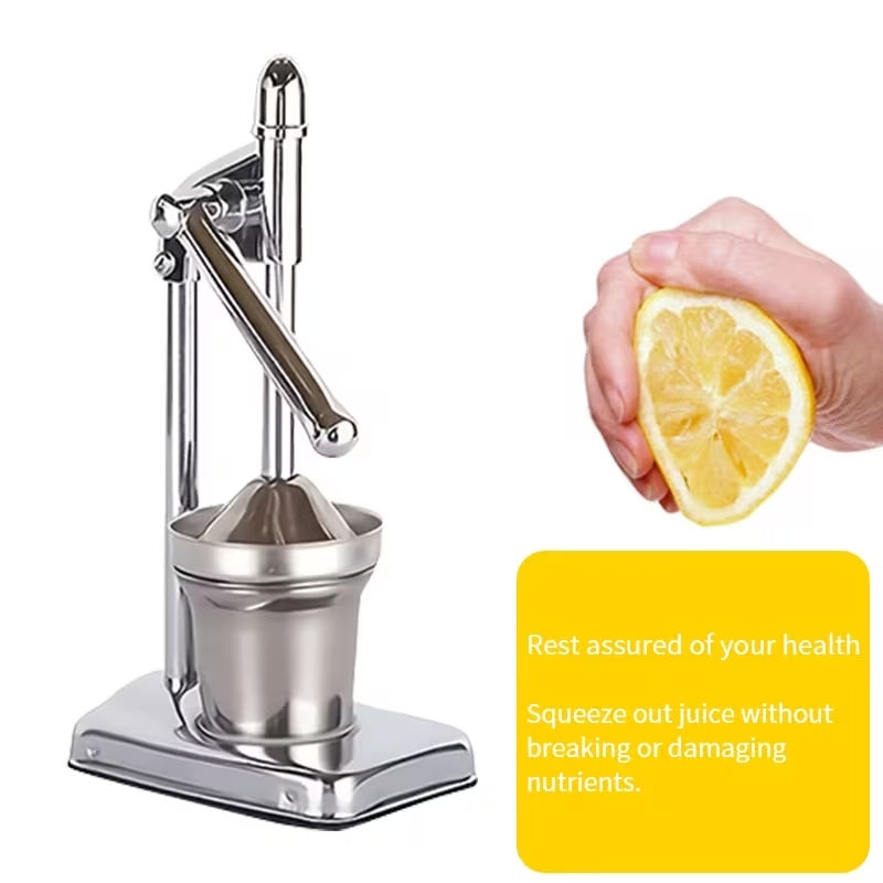 Manual Stainless Steel Citrus Juicer | Hand Fruit Juice Squeezer – Runstore.pk