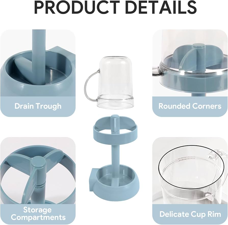 Toothbrush Holder with Wash Cup Set