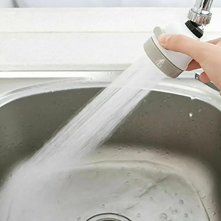 360° Rotary Kitchen Faucet Sprayer – Water-Saving Nozzle