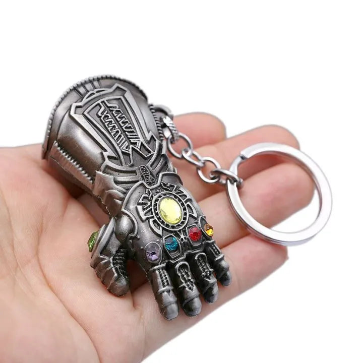 Original Big Metal Infinity Gauntlet Keychain Thanos Hand Avengers Collectible