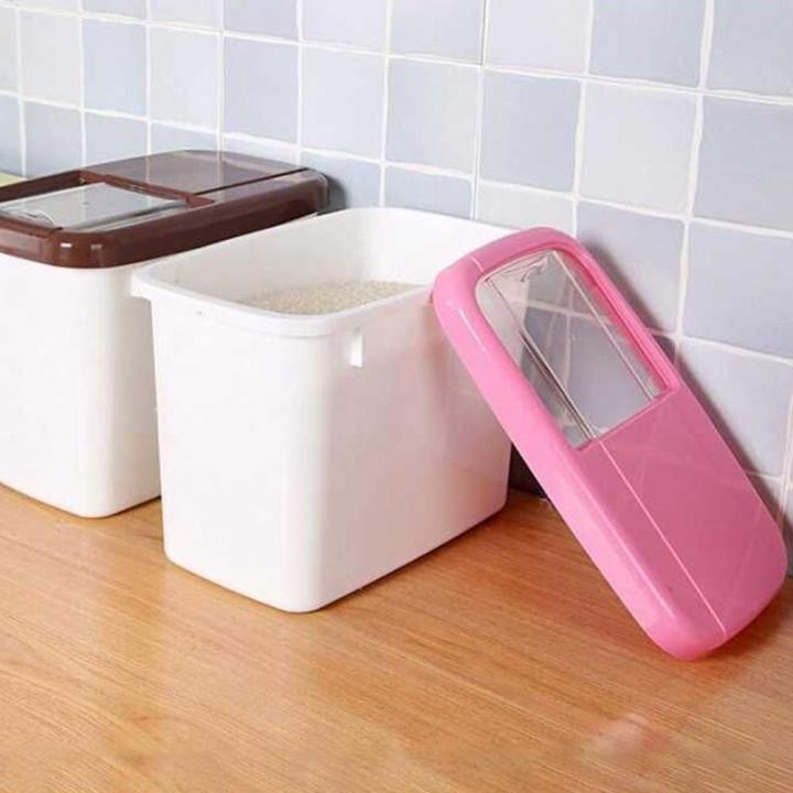 10Kg Airtight Rice Storage Container Bin Dispenser