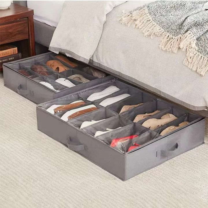 12 Pocket Shoes Organizer Storage Bag
