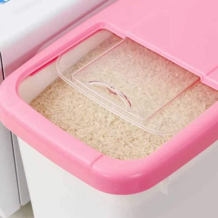 10Kg Airtight Rice Storage Container Bin Dispenser