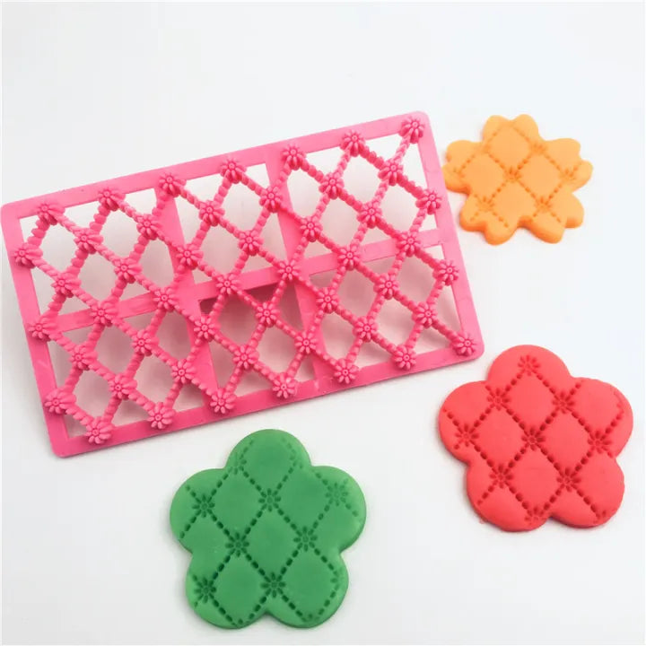 Fondant Cake Embosser Stamp Sugarcraft & Cookie Decorating Mold