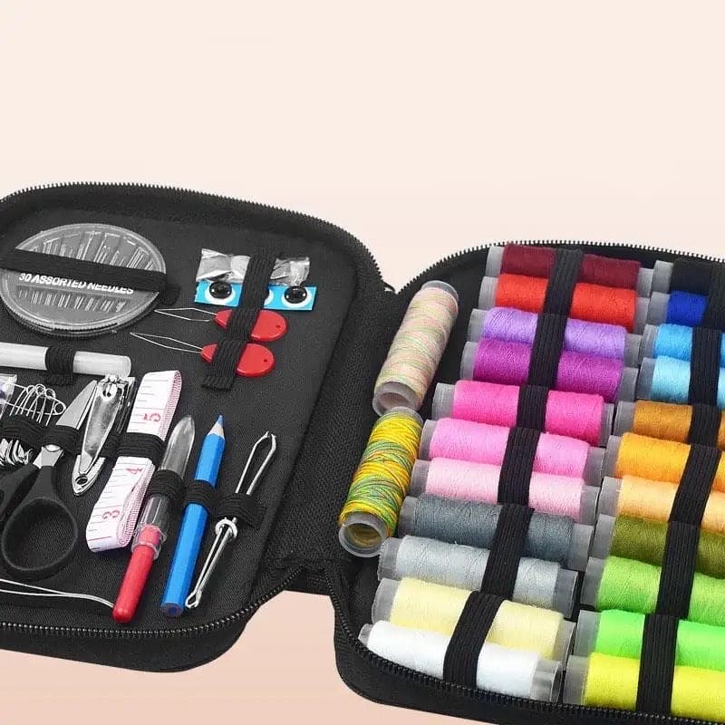 98-Piece Portable Sewing Kit – Travel & Home Repair Set