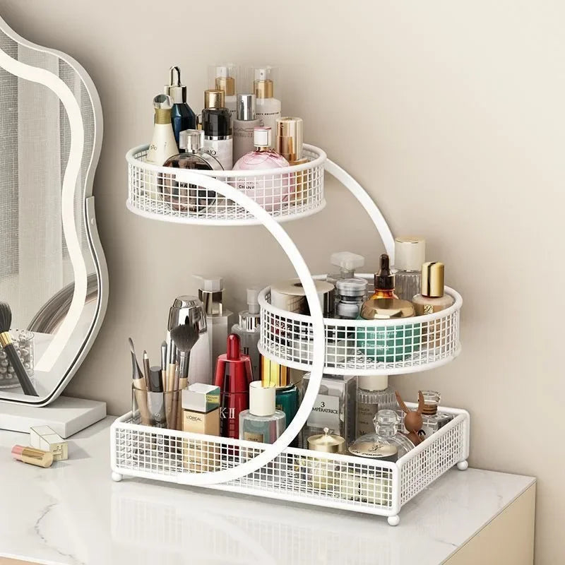 Multifunctional Iron Storage Basket Organizer