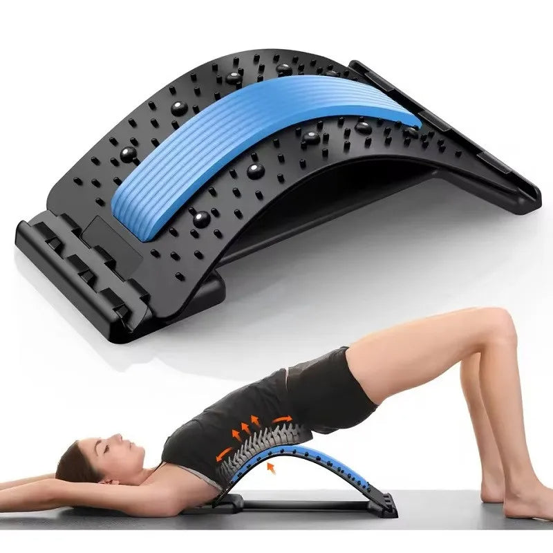 Lumbar Spine Corrector Waist Massager Back Care Stretch Cushion