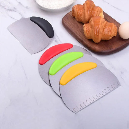 Stainless Steel Dough Scraper & Pastry Cutter Tool