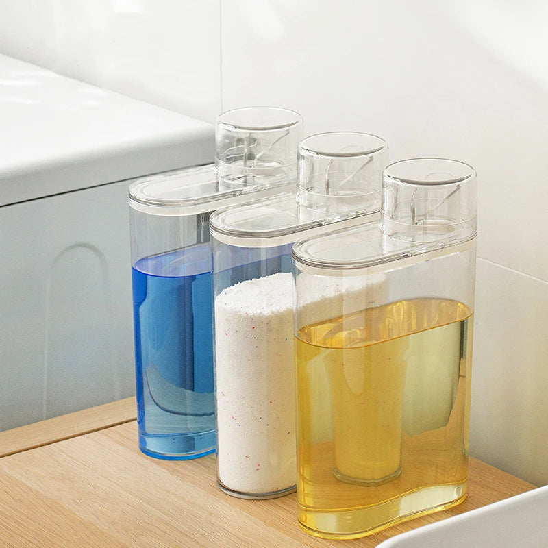 Refillable Laundry Detergent Container – Multipurpose Storage Dispenser