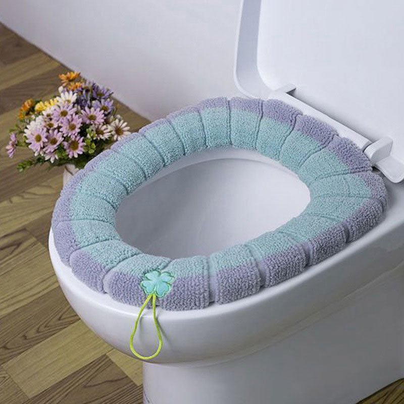 Commode Toilet Seat Cover Comfortable Bathroom Cushion