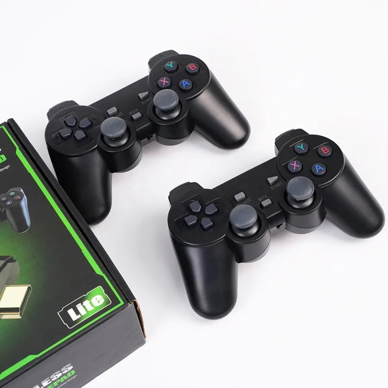 Wireless Gamepad with 2 Controllers & 10K+ Games