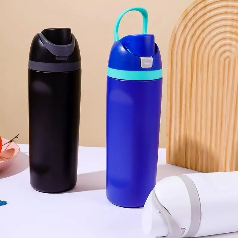 Double Wall Insulated Stainless Steel Sports Water Bottle