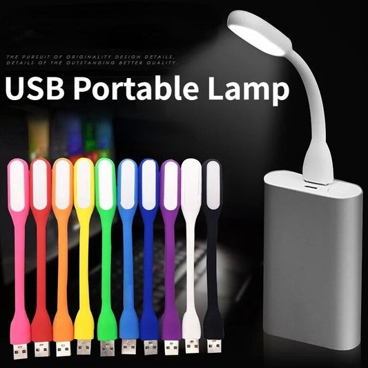 Portable Flexible USB LED Mini Reading Light for Laptop & Books – 1Pc