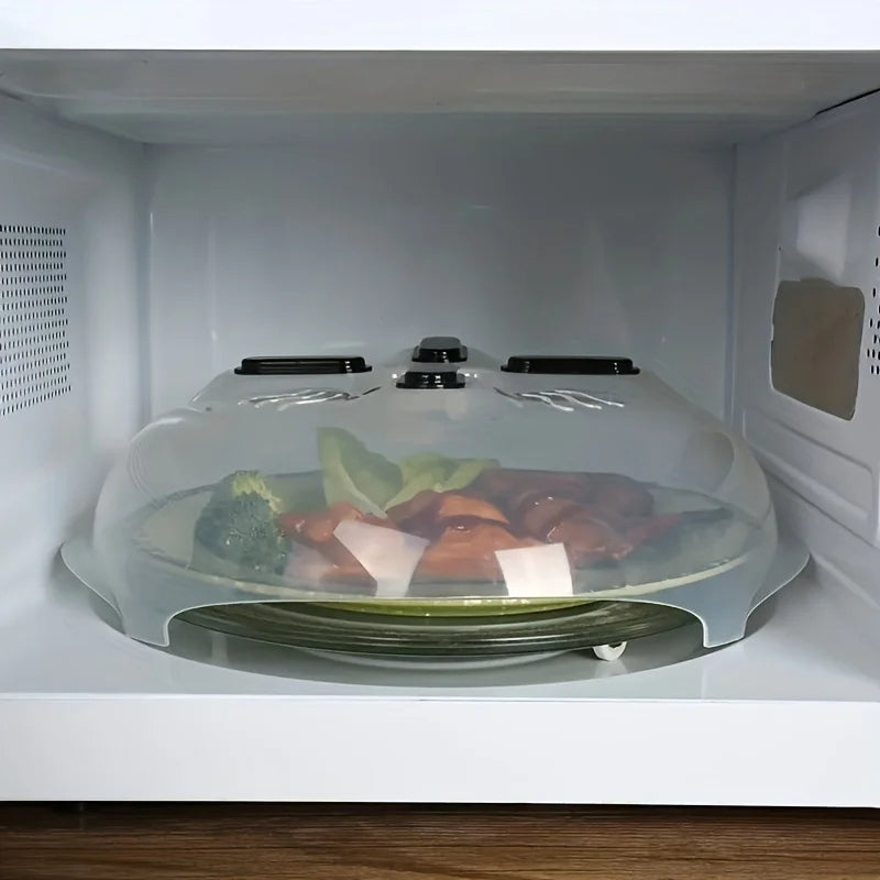 Plastic Microwave Food Cover for Heating & Splash Protection