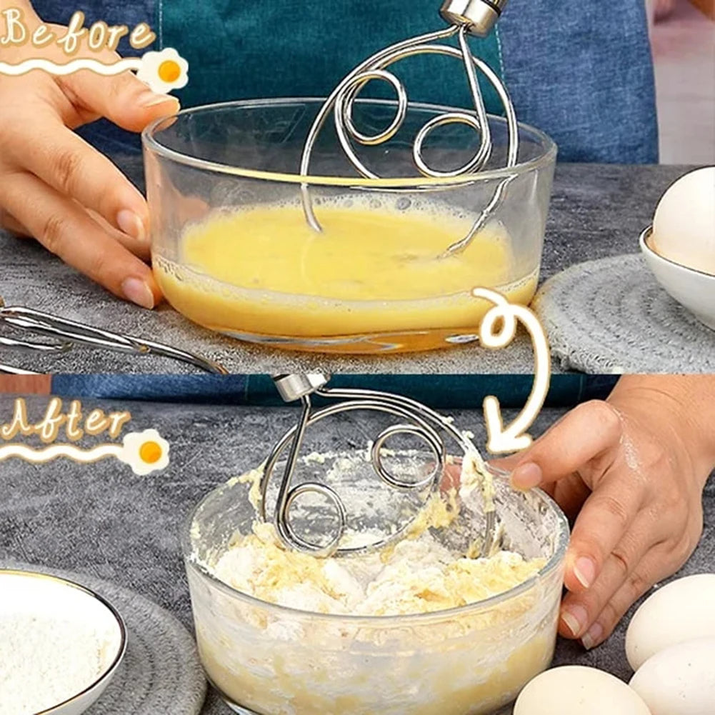 Stainless Steel Dough Mixer & Baking Blender