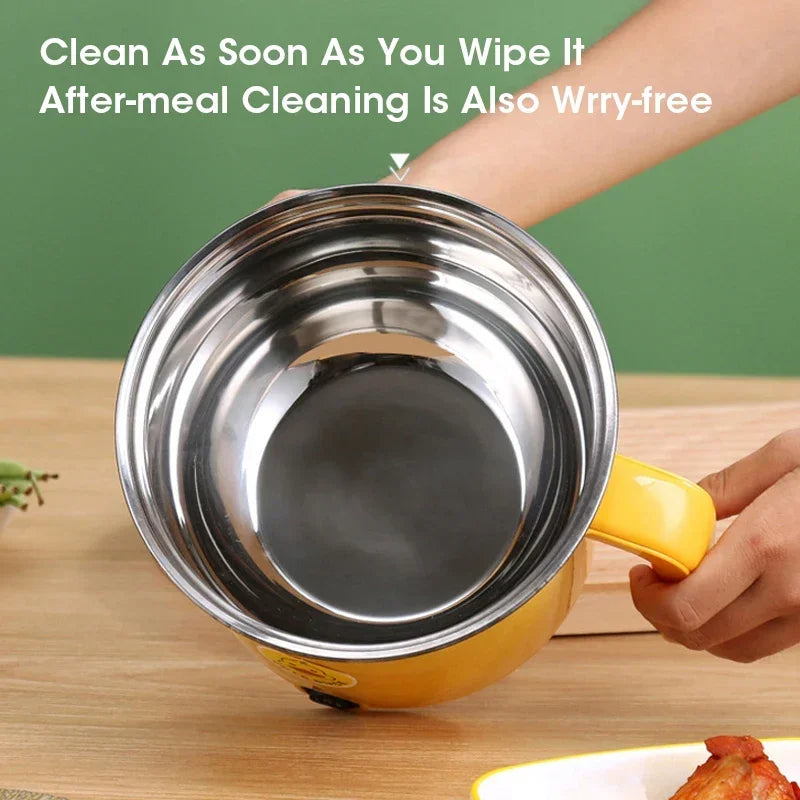 1.8L Electric Hot Pot Cooker – Multifunction Steamer
