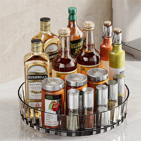 360° Rotating Spice Rack Storage Organizer