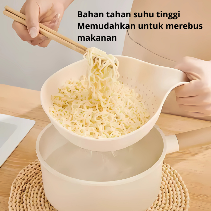 Double Layer Drainage Basket for Kitchen Use