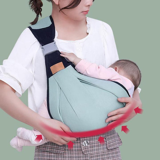 Multi-Position Ring Sling Newborn Baby Carrier Backpack