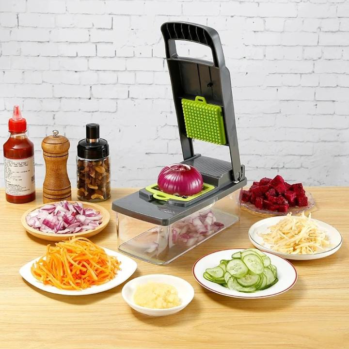 16-in-1 Multifunctional Vegetable Chopper & Slicer Kitchen Tool