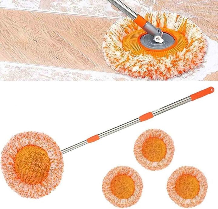 360° Rotatable Sunflower Mop with Extendable Handle