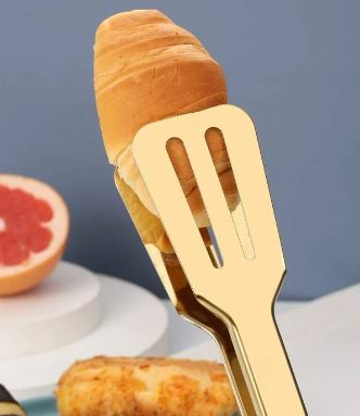 Multipurpose Stainless Steel Kitchen Tongs for BBQ & Cooking