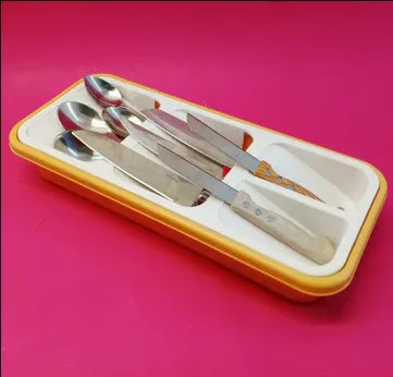 Creative Plastic Cutlery Storage Tray Spoon Fork Organizer