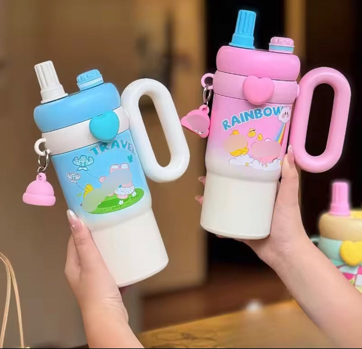 850ml Stainless Steel Tumbler – Insulated Travel Mug with Lid