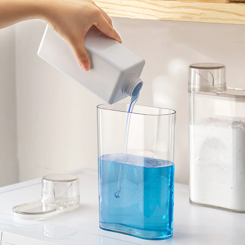 Refillable Laundry Detergent Container – Multipurpose Storage Dispenser