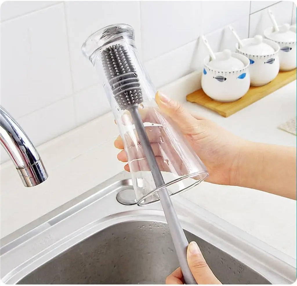 Silicone Long Bottle Cleaning Brush