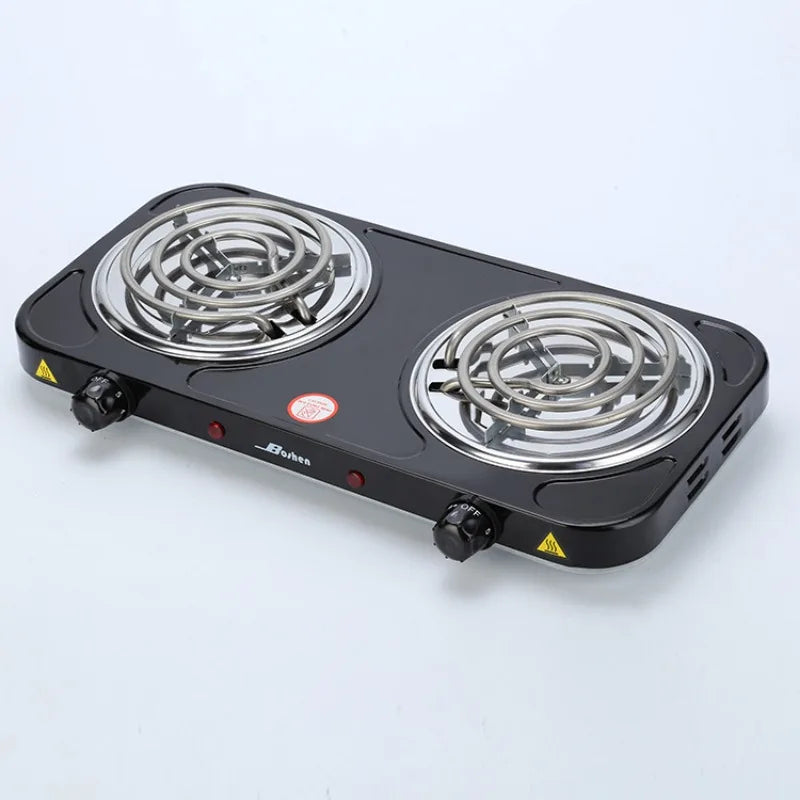 Double Electric Stove Metal Plate