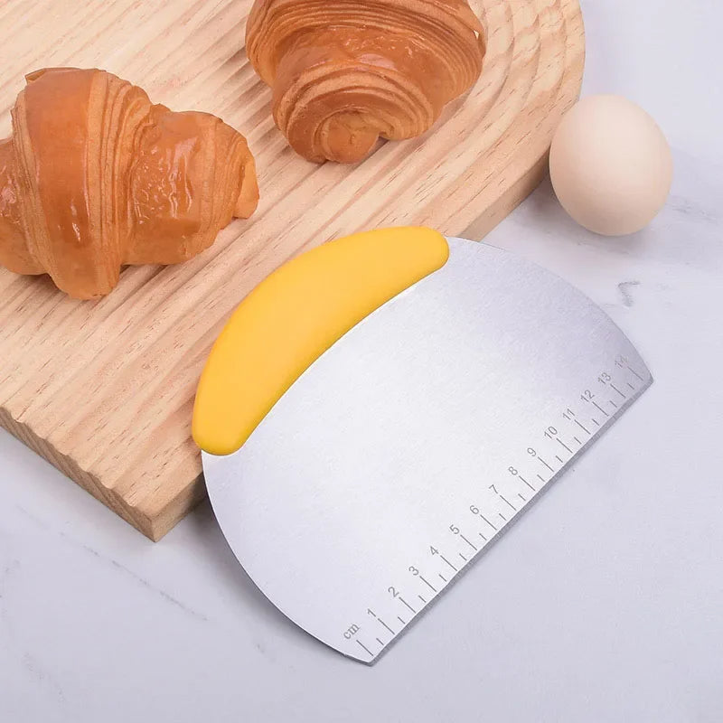 Stainless Steel Dough Scraper & Pastry Cutter Tool