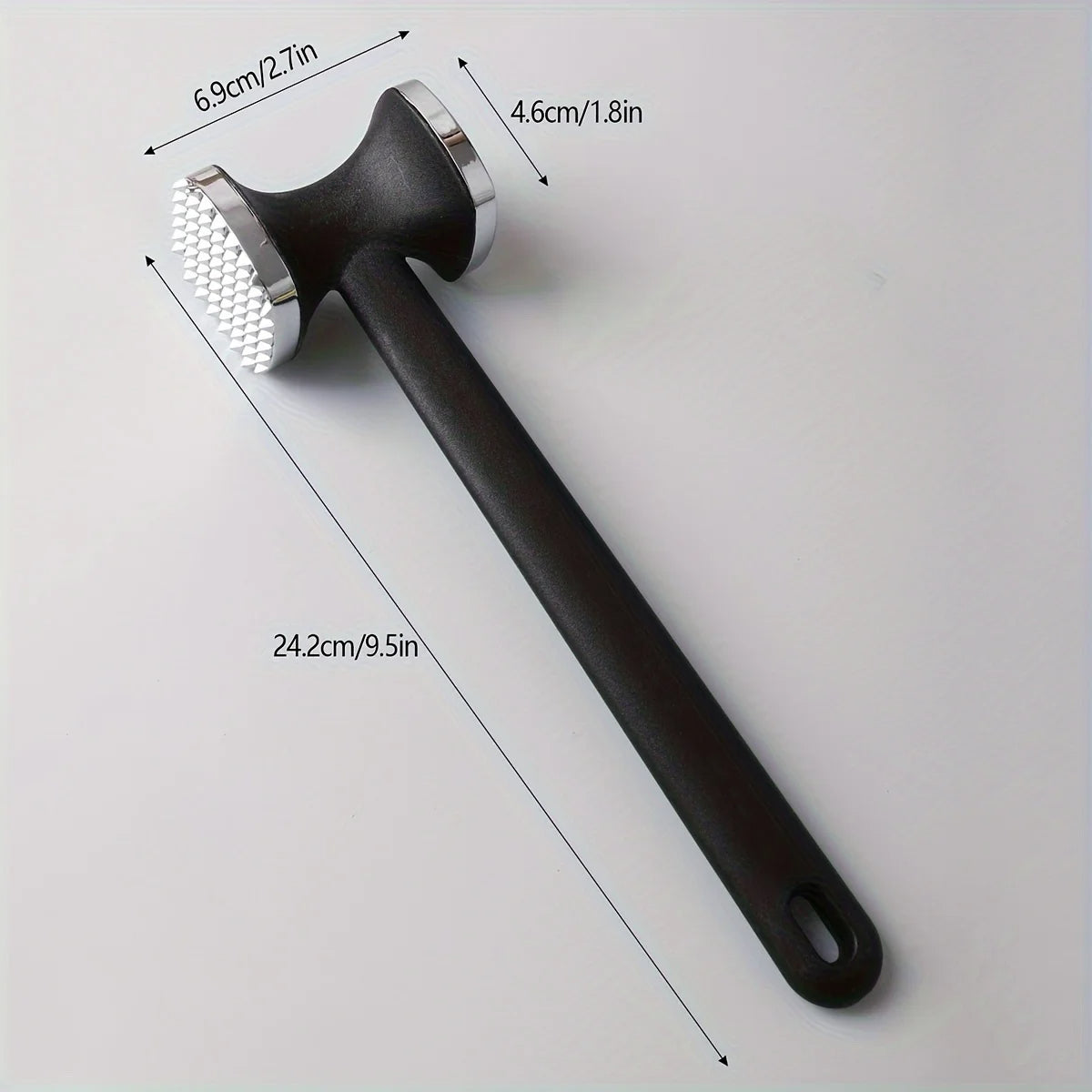 Heavy-Duty Meat Tenderizer Hammer – Stainless Steel Kitchen Tool