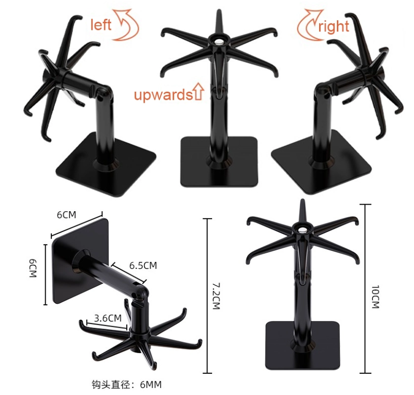 360 Degree Rotating Wall Hanging Spoon Holder