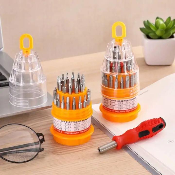31-in-1 Precision Screwdriver Repair Tool Kit for Electronics & Gadgets