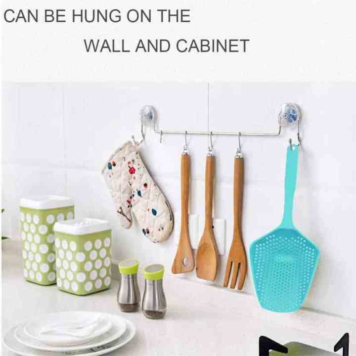 Scoop Colander Strainer Spoon – Durable Nylon Kitchen Tool"