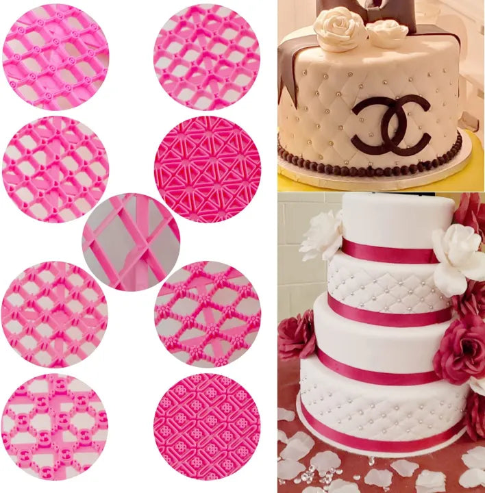 Fondant Cake Embosser Stamp Sugarcraft & Cookie Decorating Mold