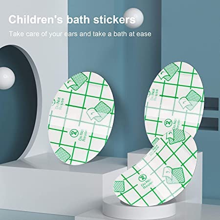 Multipurpose Baby Ear Protection Waterproof Sticker for Bath - 30Pcs