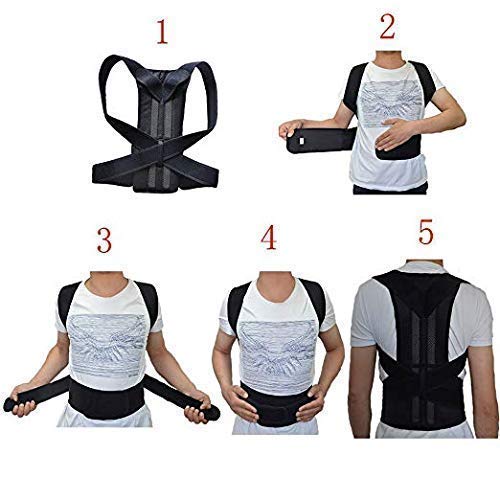 Adjustable Magnetic Posture Corrector Back Brace Support