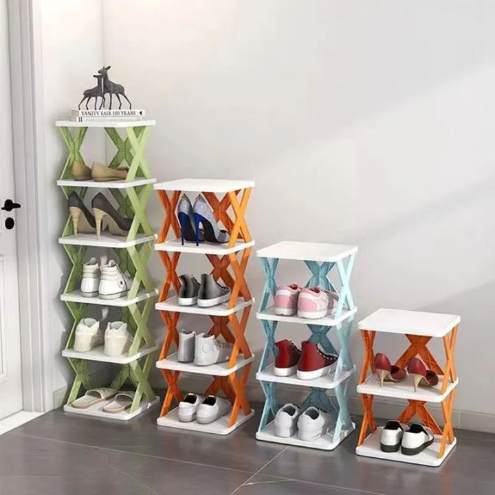 5-Layer Multi-Functional Stackable Storage Organizer Rack
