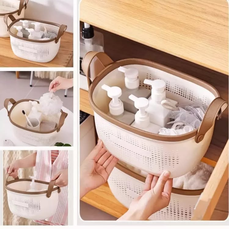 3-Piece Multipurpose Storage Basket Set for Home