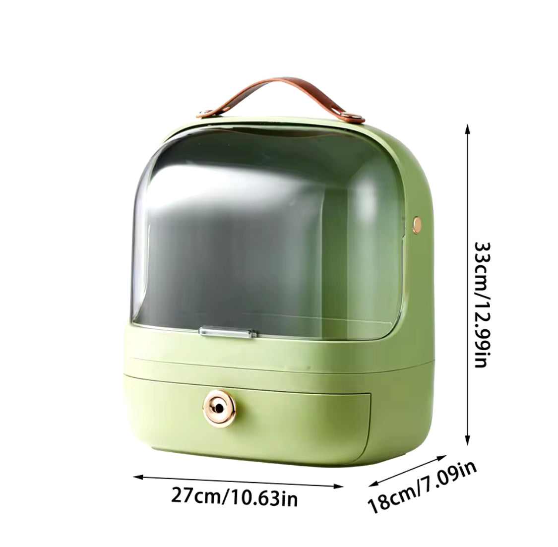 Luxury Waterproof Makeup Organizer with Drawer