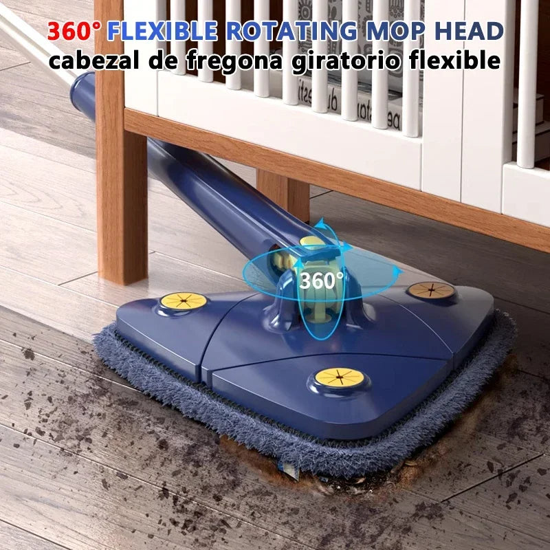 360 ° Rotating Triangular Floor Mop
