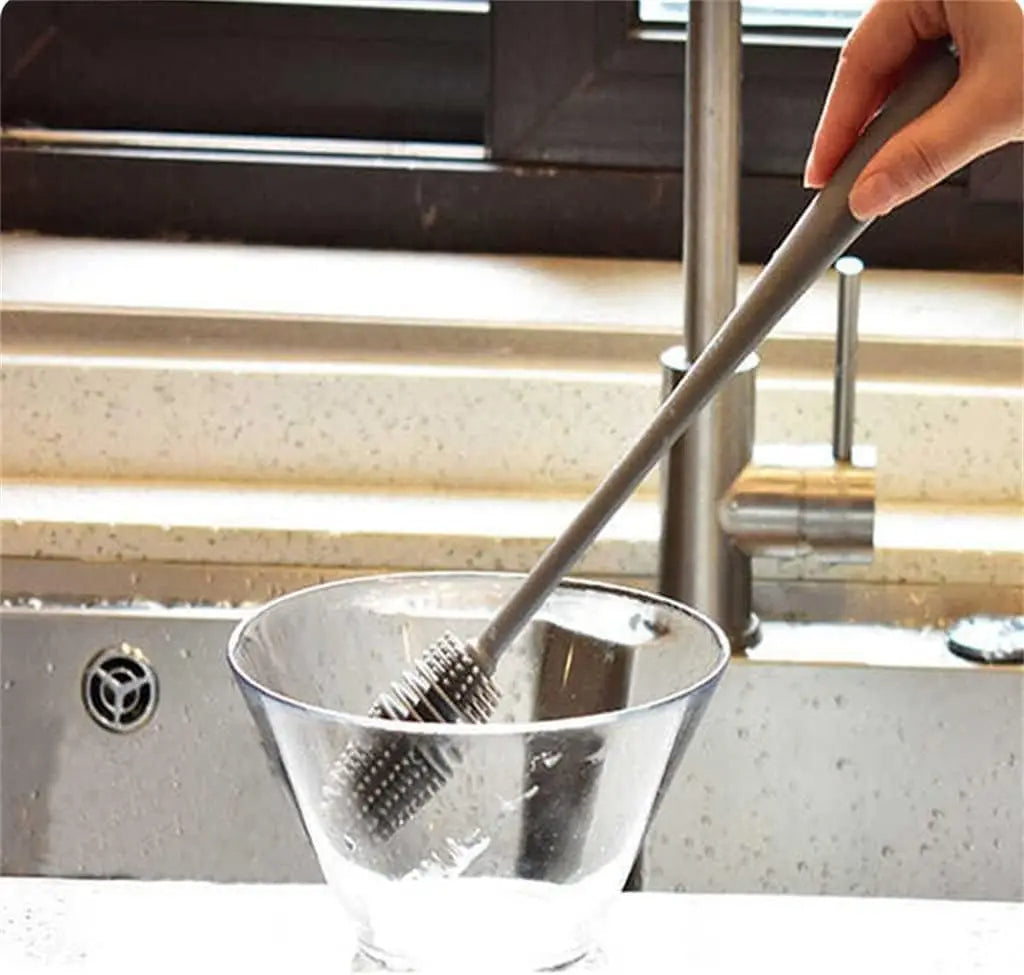 Silicone Long Bottle Cleaning Brush