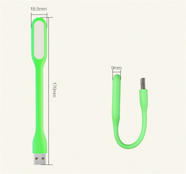 Portable Flexible USB LED Mini Reading Light for Laptop & Books – 1Pc