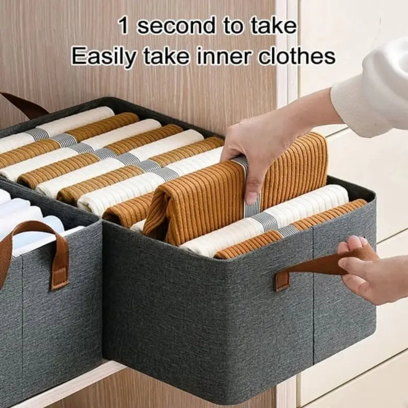 China Imported Foldable Wardrobe Storage Cloth Organizer