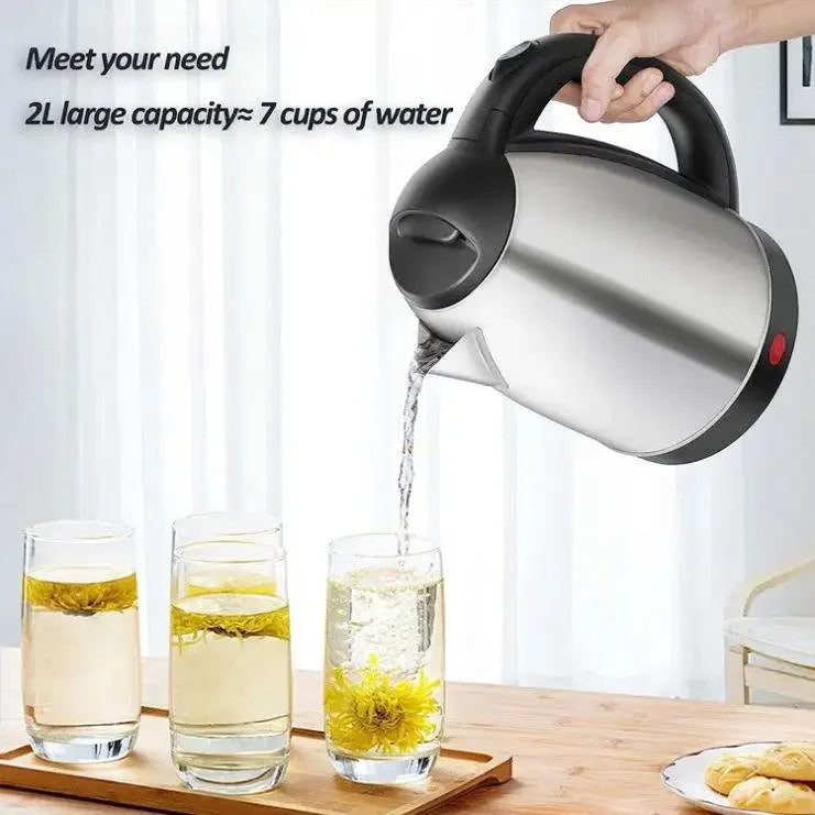 Stainless Steel Electric 2Ltr Kettle